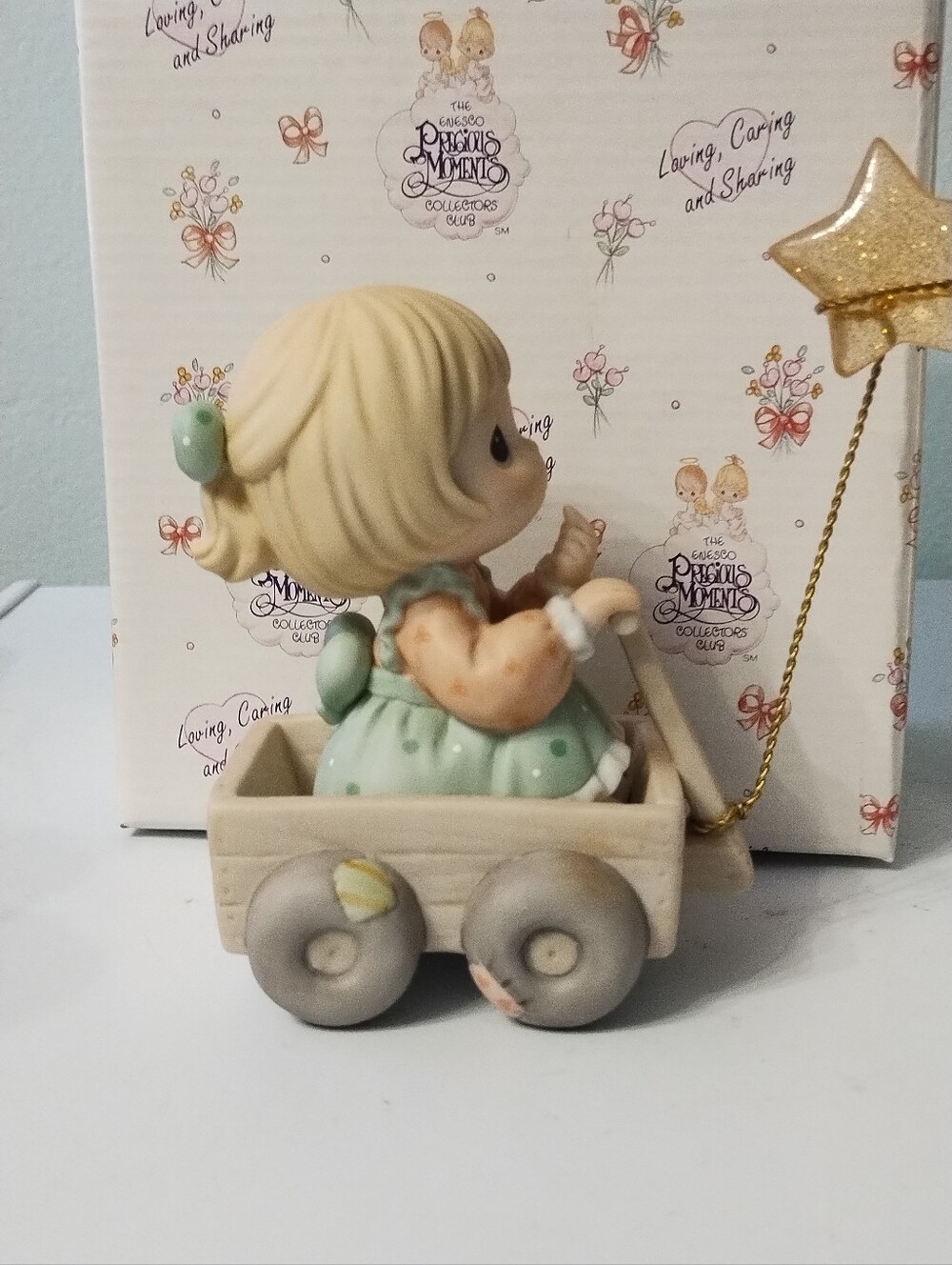 Precious Moments Figurines # CO 119 & # CO 115 & # PM 951. Charter Members - Picture 2 of 6